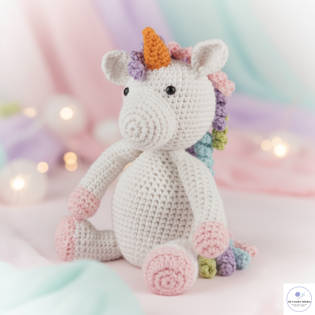 🦄Una the Unicorn - Crochet Pattern