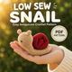 🐌 Sienna the Snail - Crochet Pattern