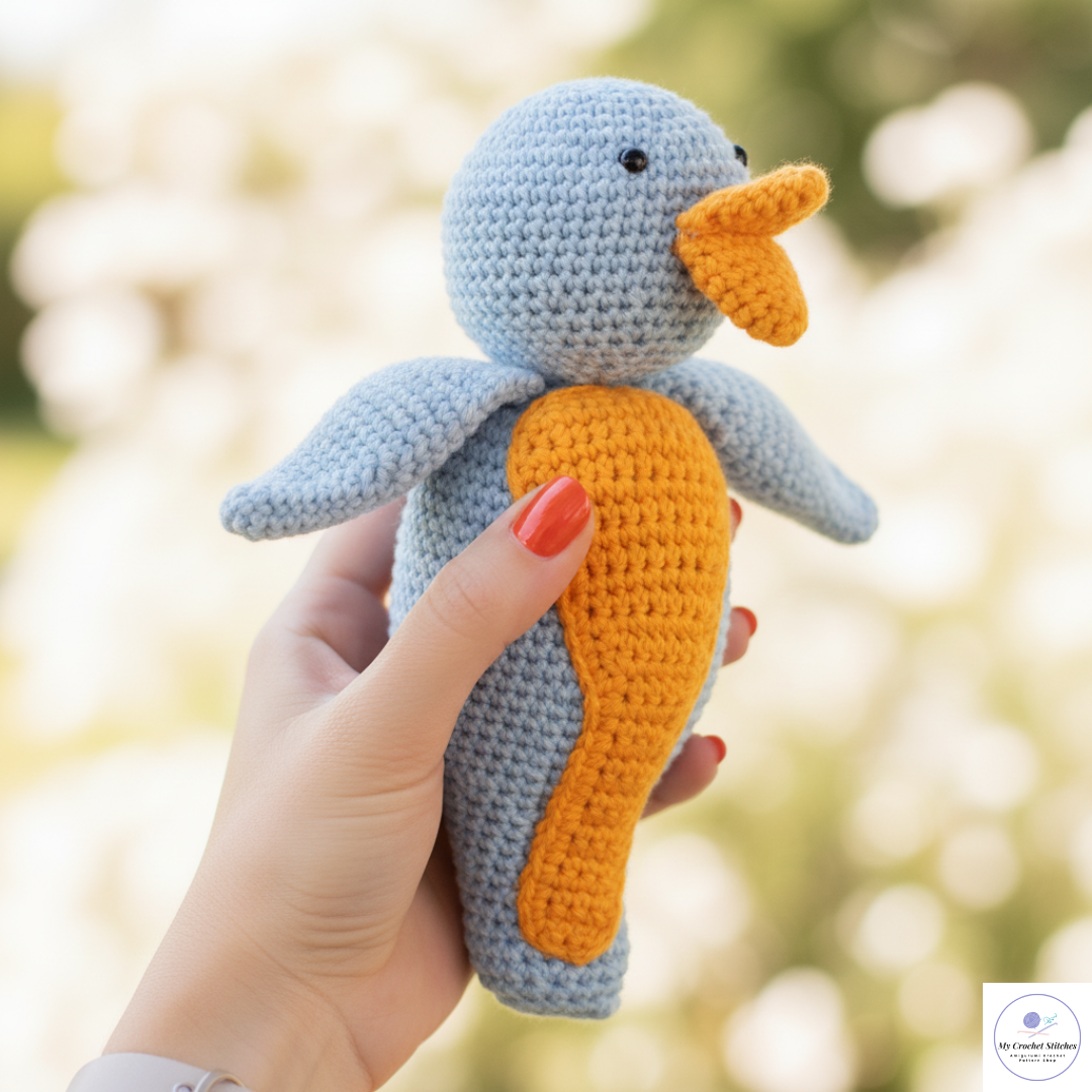 🐦 Nora the Nightingale - Crochet Pattern