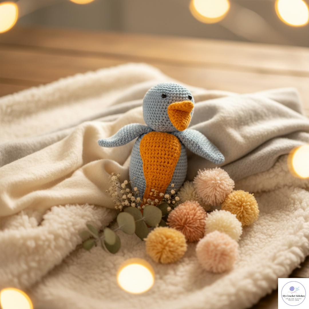🐦 Nora the Nightingale - Crochet Pattern