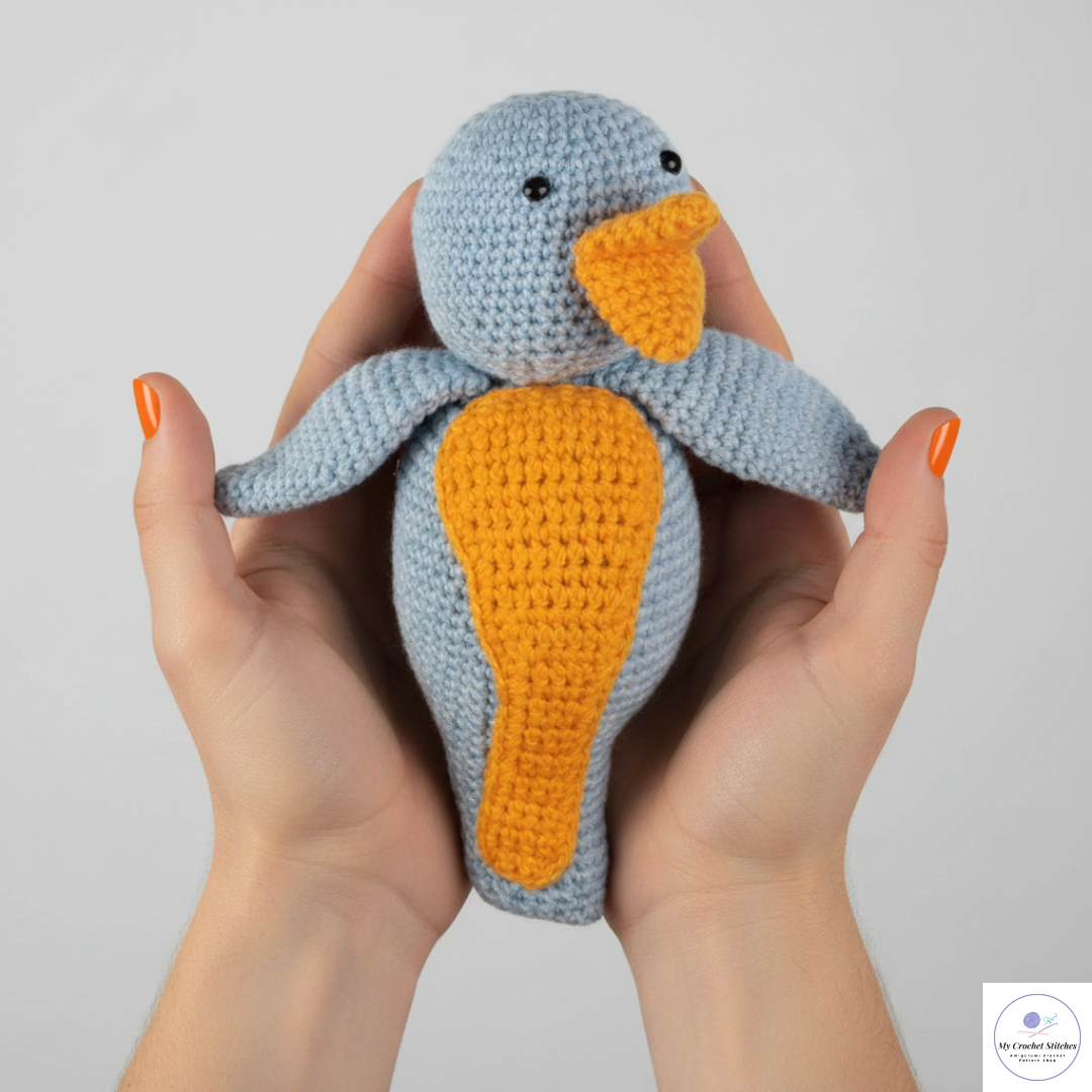 🐦 Nora the Nightingale - Crochet Pattern