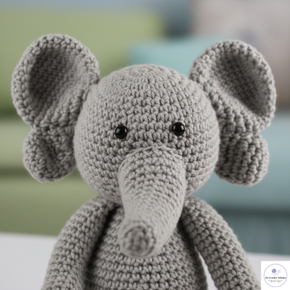 🐘Eddie the Elephant - Crochet Pattern