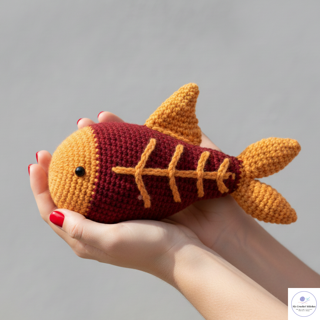 🐟 Flora the Fish - Crochet Pattern