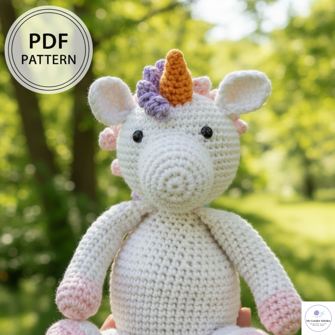 🦄Una the Unicorn - Crochet Pattern
