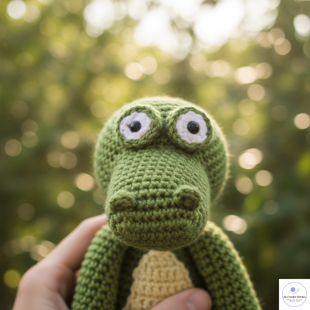 🐊Auggie the Alligator - Crochet Pattern