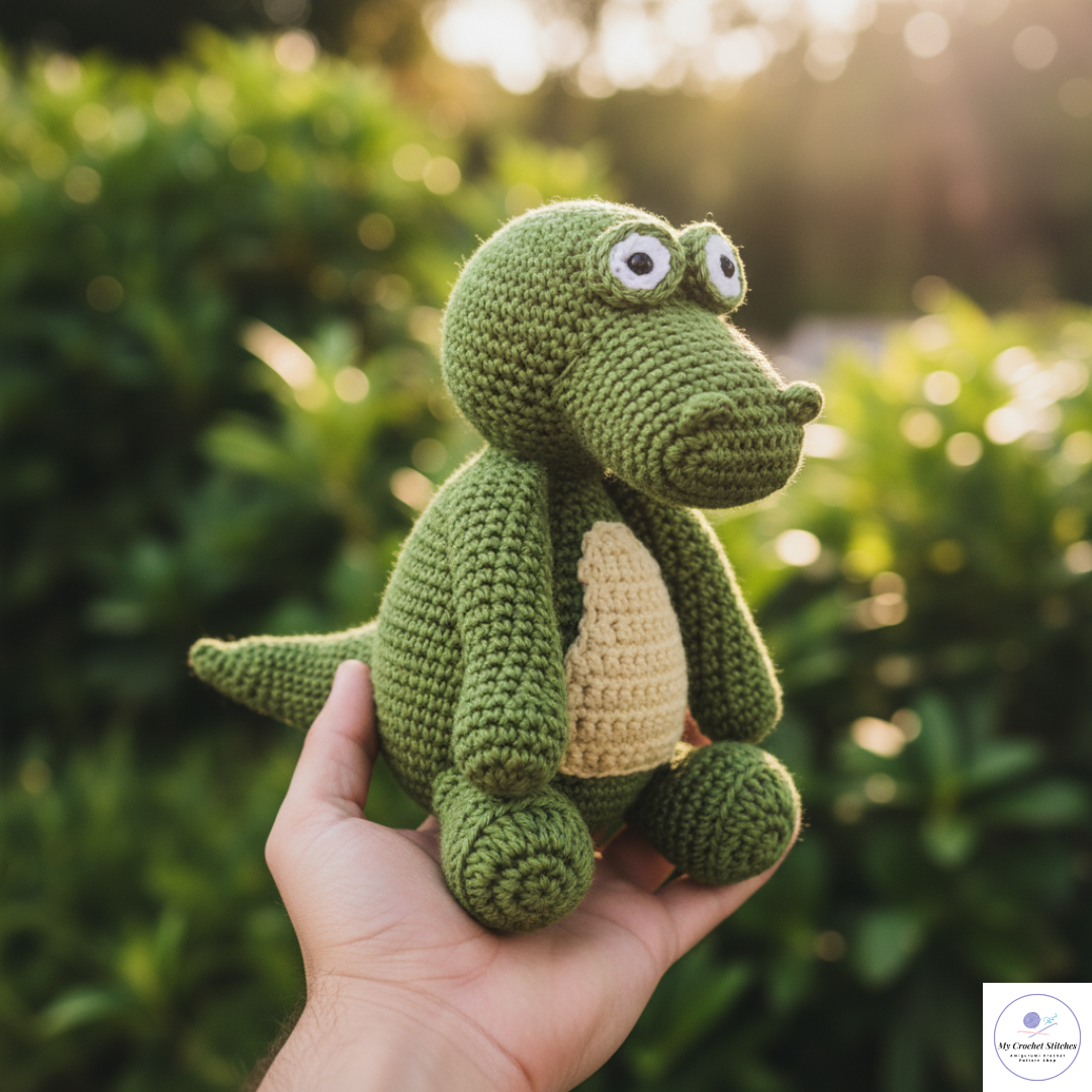 🐊Auggie the Alligator - Crochet Pattern