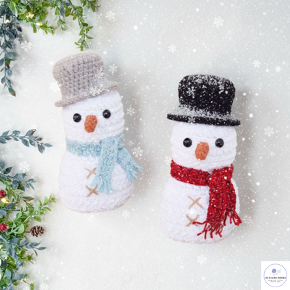 ☃️Harvest Loop Stitch™ Snowman – Amigurumi Crochet Pattern PDF – My Crochet Stitches