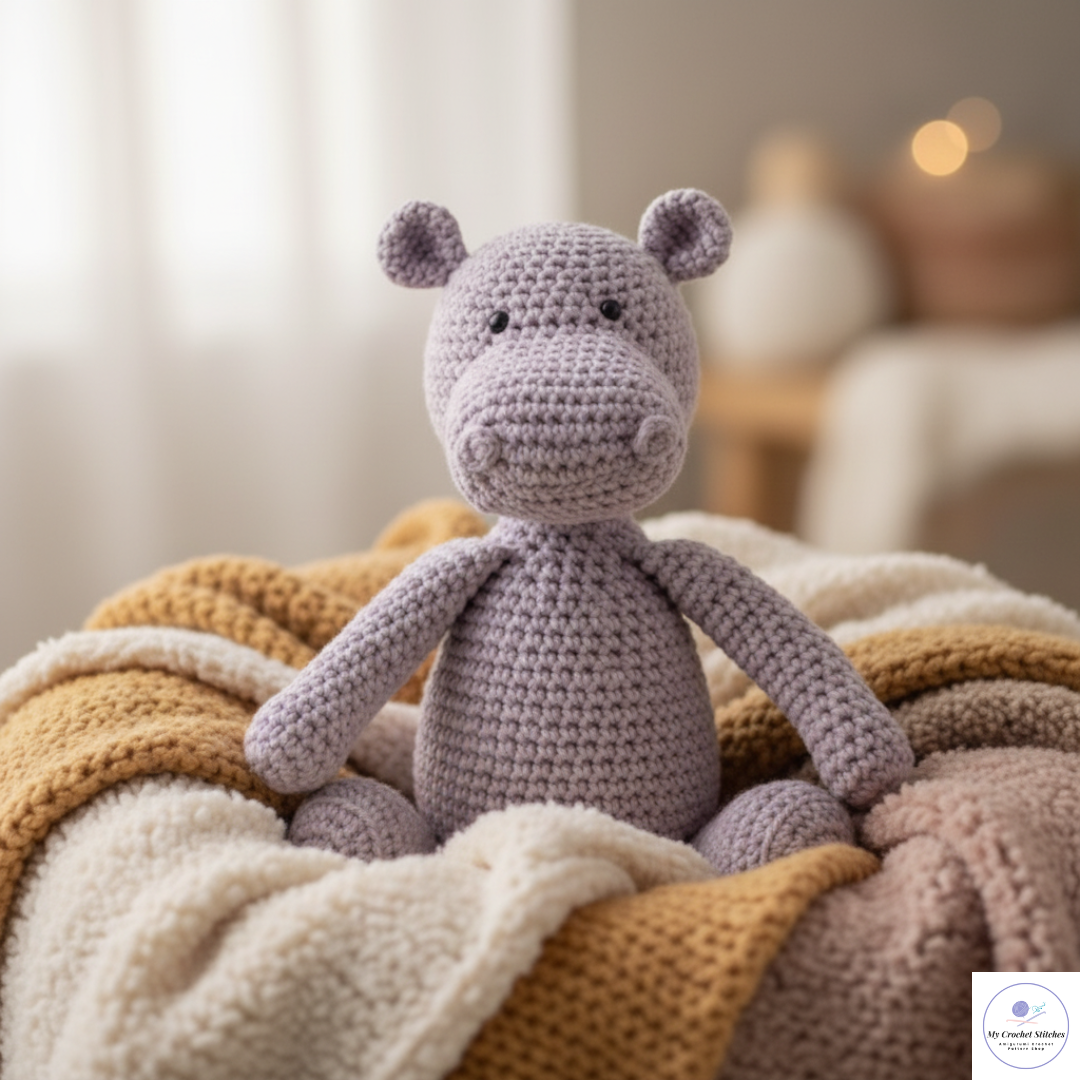 🦛Himba the Hippo - Crochet Pattern