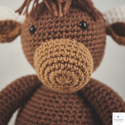 🐂Yona the Yak - Crochet Pattern