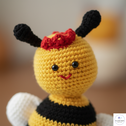 🐝 Bella the Queen Bee - Crochet Pattern
