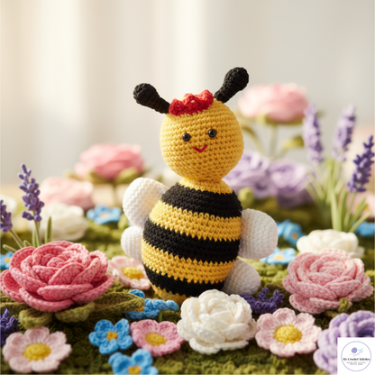 🐝 Bella the Queen Bee - Crochet Pattern