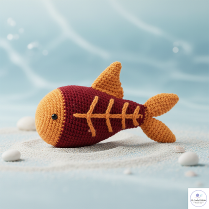 🐟 Flora the Fish - Crochet Pattern