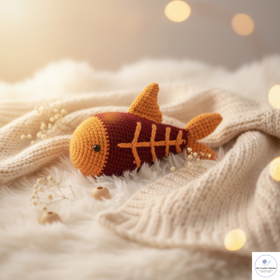 🐟 Flora the Fish - Crochet Pattern