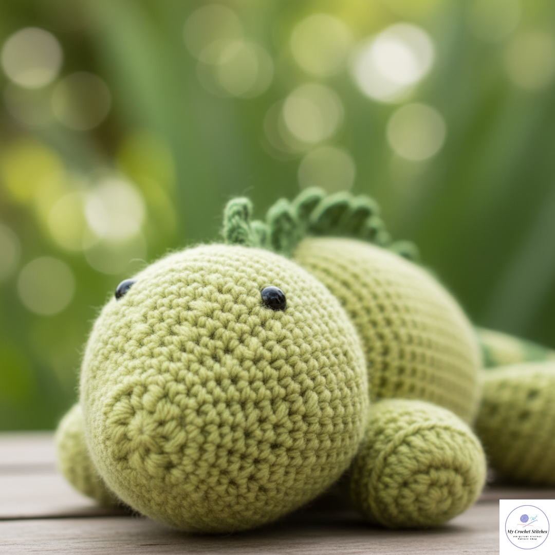 🦎Indie the Iguana - Crochet Pattern