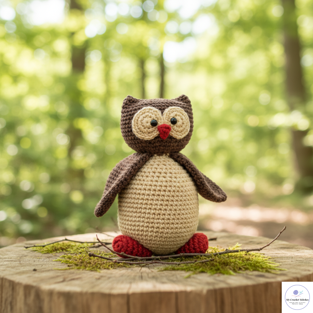 🦉 Olive the Owl - Crochet Pattern
