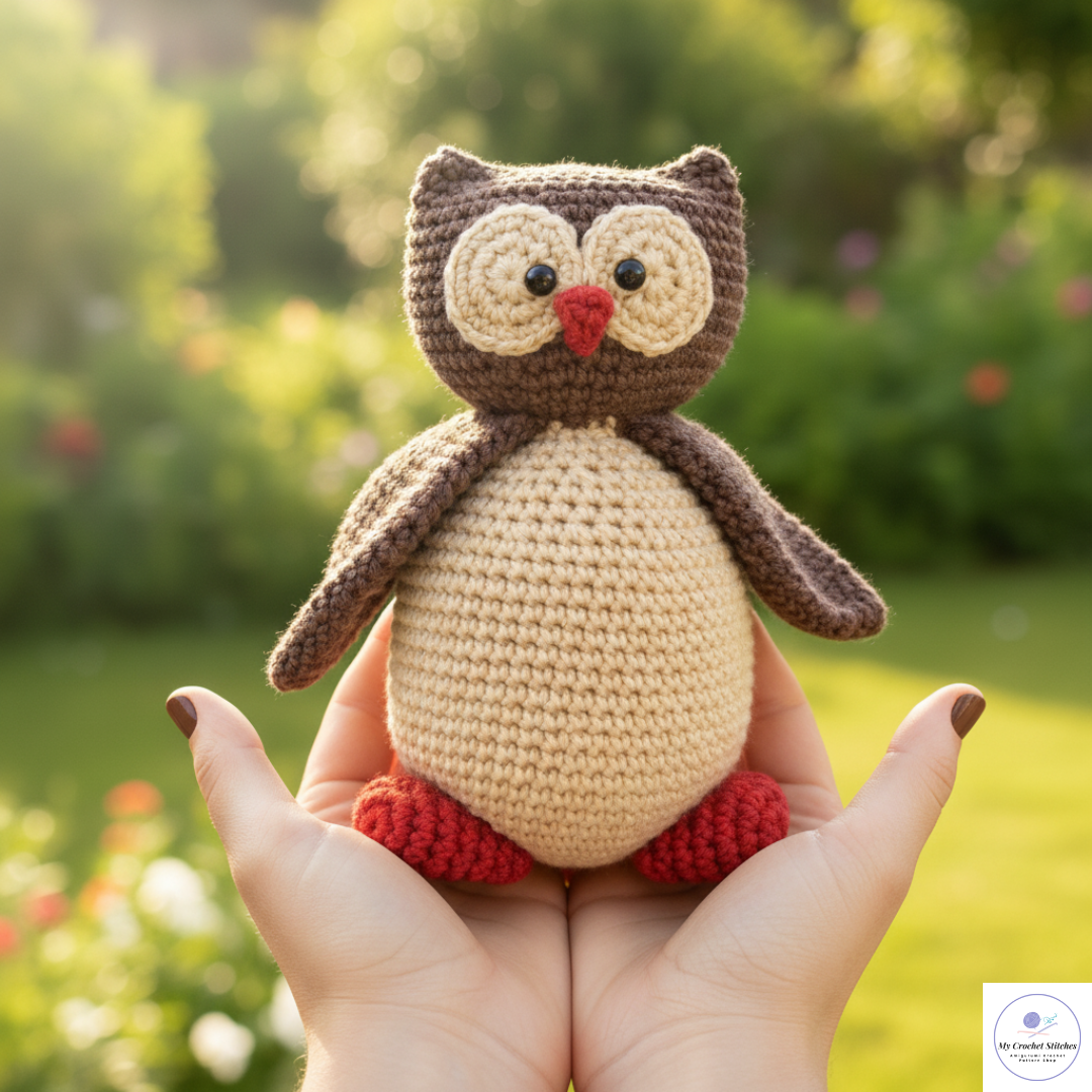 🦉 Olive the Owl - Crochet Pattern
