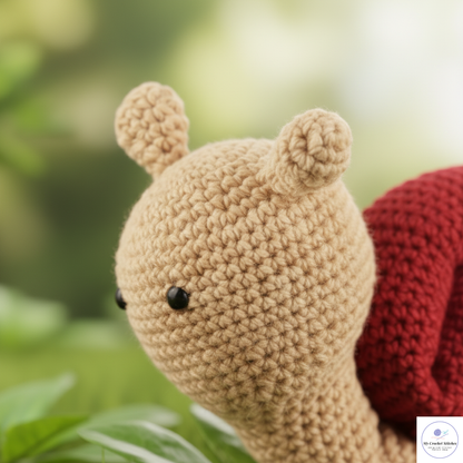 🐌 Sienna the Snail - Crochet Pattern