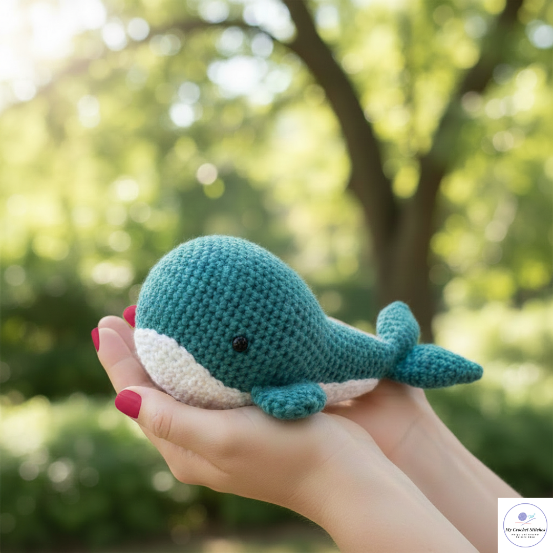 🐋Wally the Whale - Crochet Pattern