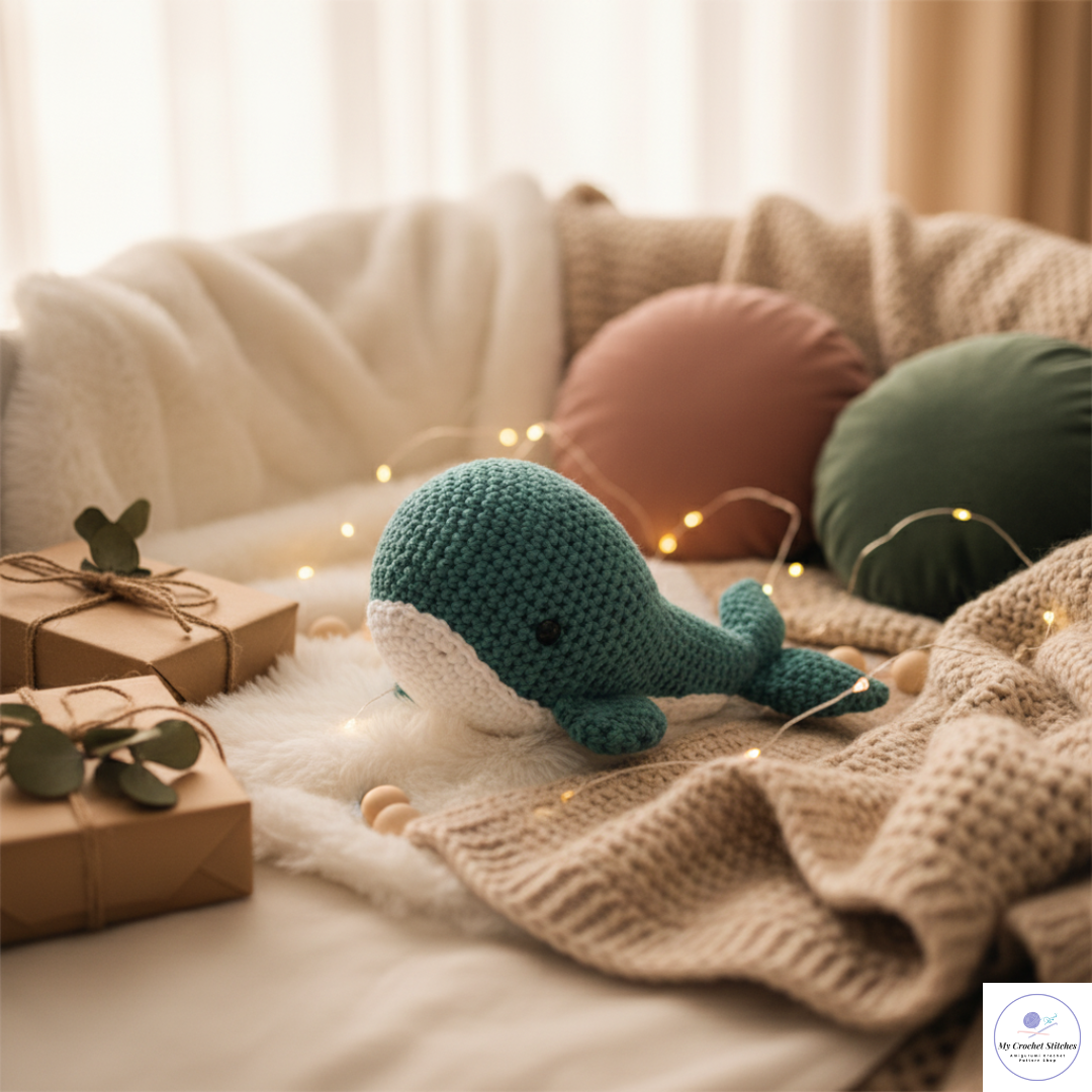 🐋Wally the Whale - Crochet Pattern