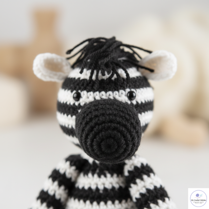 🦓Zoe the Zebra - Crochet Pattern