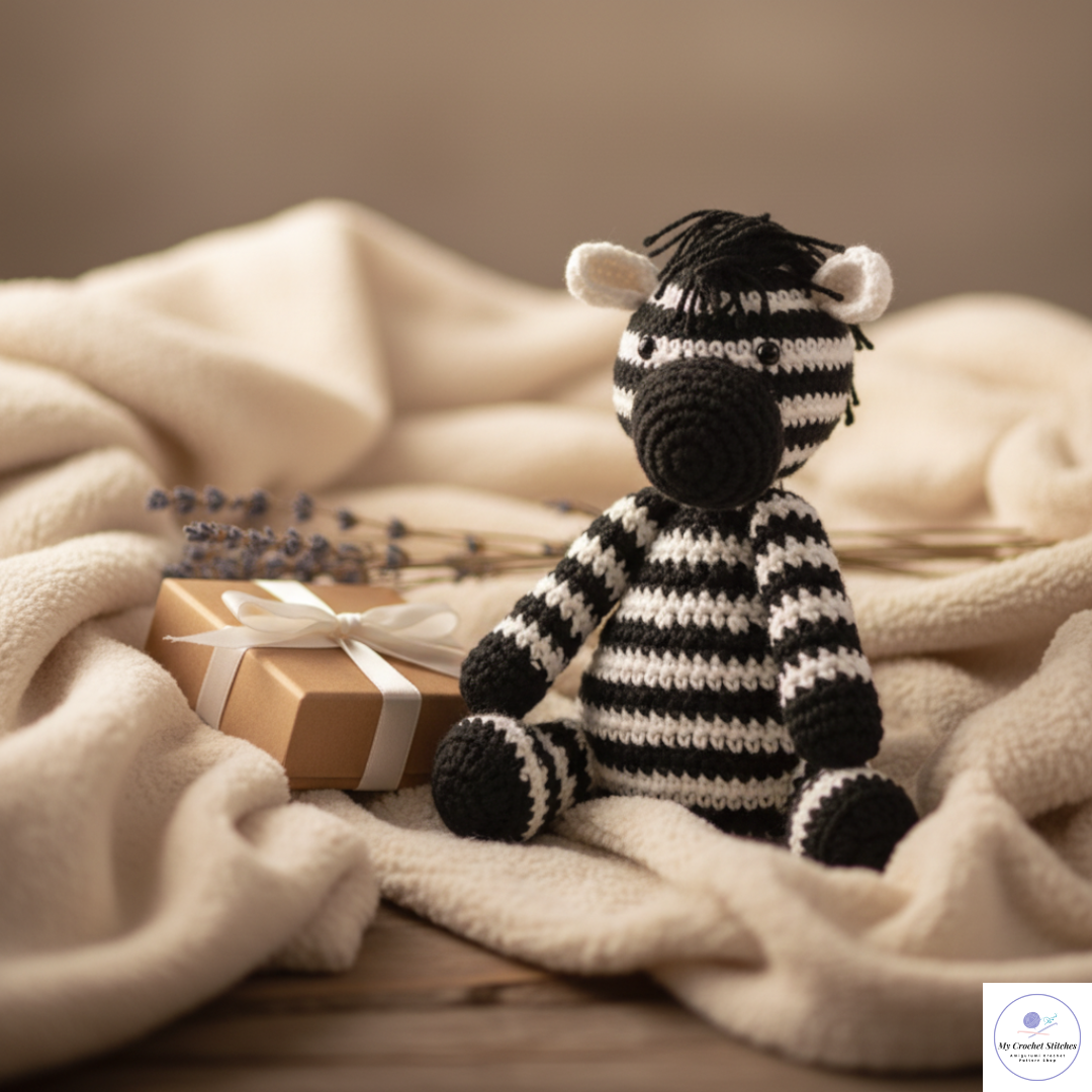 🦓Zoe the Zebra - Crochet Pattern