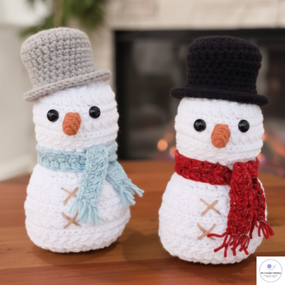 ☃️Harvest Loop Stitch™ Snowman – Amigurumi Crochet Pattern PDF – My Crochet Stitches