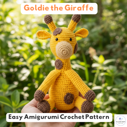 🦒Goldie the Giraffe - Crochet Pattern