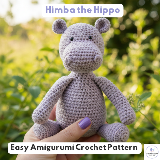 🦛Himba the Hippo - Crochet Pattern