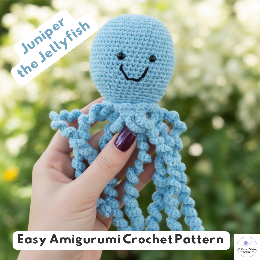 🪼Juniper the Jellyfish - Crochet Pattern