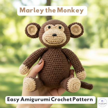 🐵Marley the Monkey - Crochet Pattern