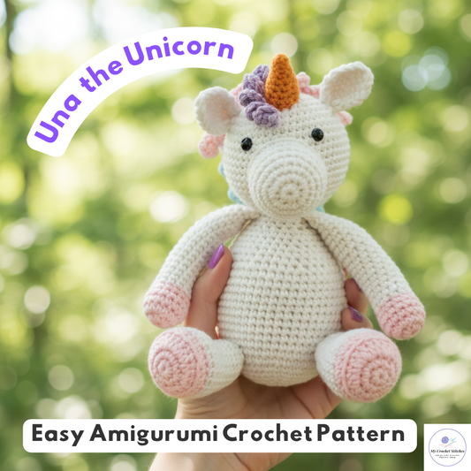 🦄Una the Unicorn - Crochet Pattern
