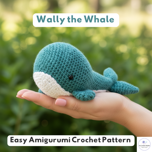 🐋Wally the Whale - Crochet Pattern